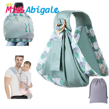 

MissAbigale Chipset Ergonomic Baby Kangaroo Backpack Wrap Baby Hipseat Carrier Infant Scarf Sling For NewBorn Baby Travel
