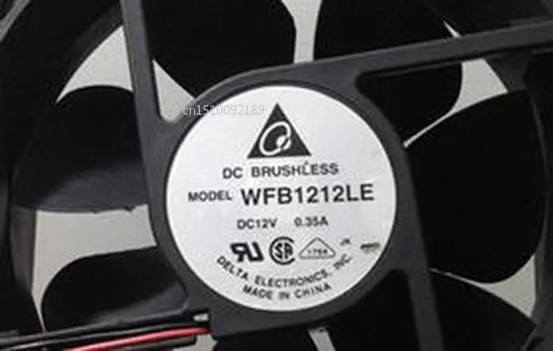Для 12 см 12038 12V 0.35A WFB1212LE 2 провода двойной шаровой вентилятор