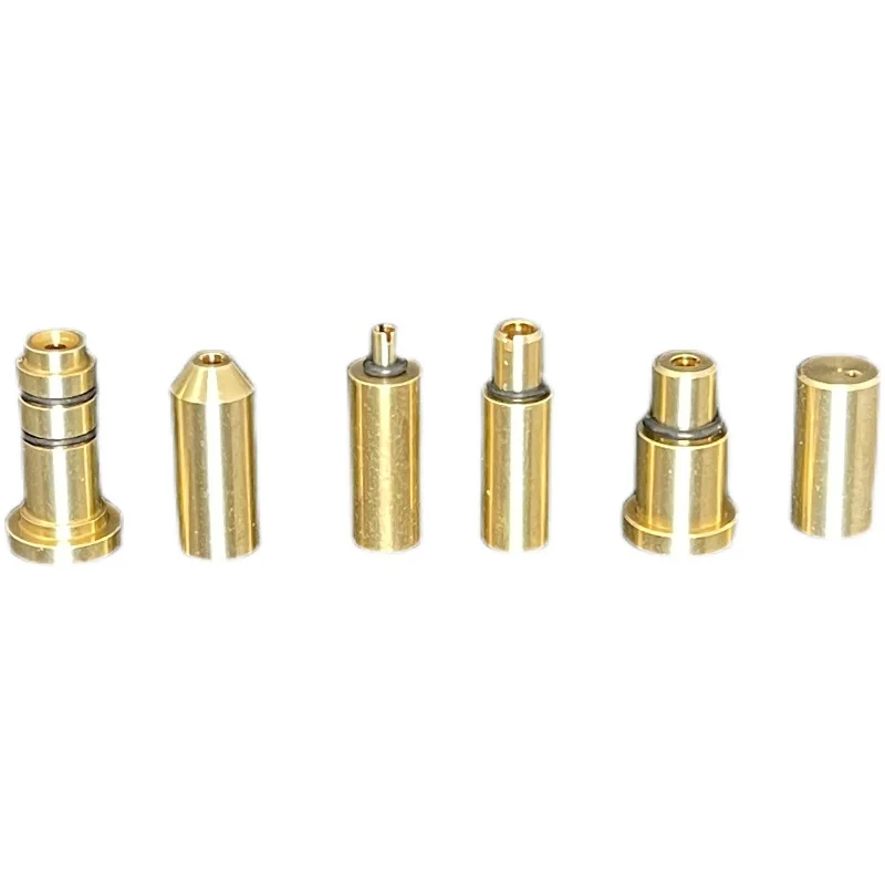 9 Pz/Set Adattatore Per Ugello Per Gas In Ottone Rame Riutilizzabile Per Dunhill Dupont E Altri Accendini Ricarica Speciale Strumenti Butano Spedizion