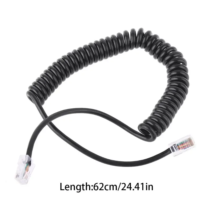 8Pin RJ45 в RI45 кабель для колонок микрофон ICOM HM 98 i5 8 10 10|Запчасти и аксессуары раций| |
