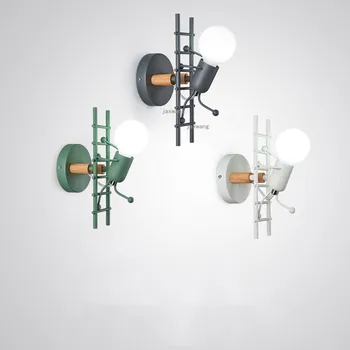 

Nordic LED Wall Lamp Living Room Home Wall+lamps Cartoon Decor Sconces Lighting Light Fixtures Children's Bedroom Bedside Lamp