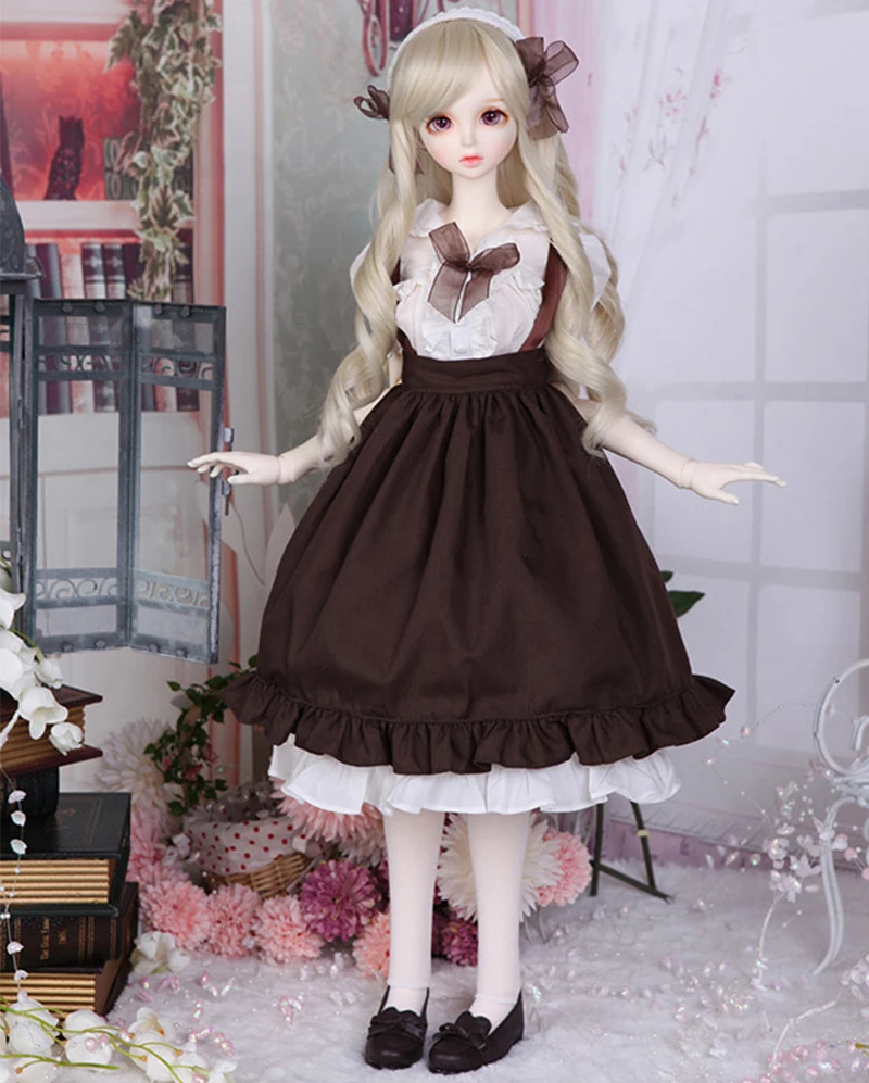 

1/3 1/4 1/6 BJD Dolls Clothes Lovely Dress For Dolls Toy Clothing Doll Accessories