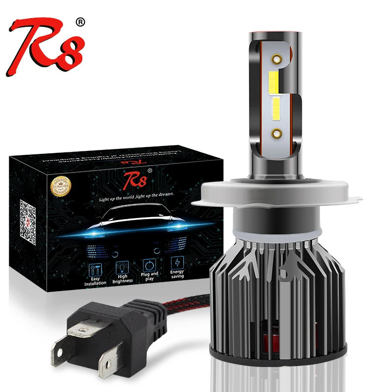 

MZ8 Color Changeable Motorcycle LED Headlight Bulbs H4 HS1 P43T Series Three Colors 6500K 3000K 4300K White Yellow ATV Motorbike