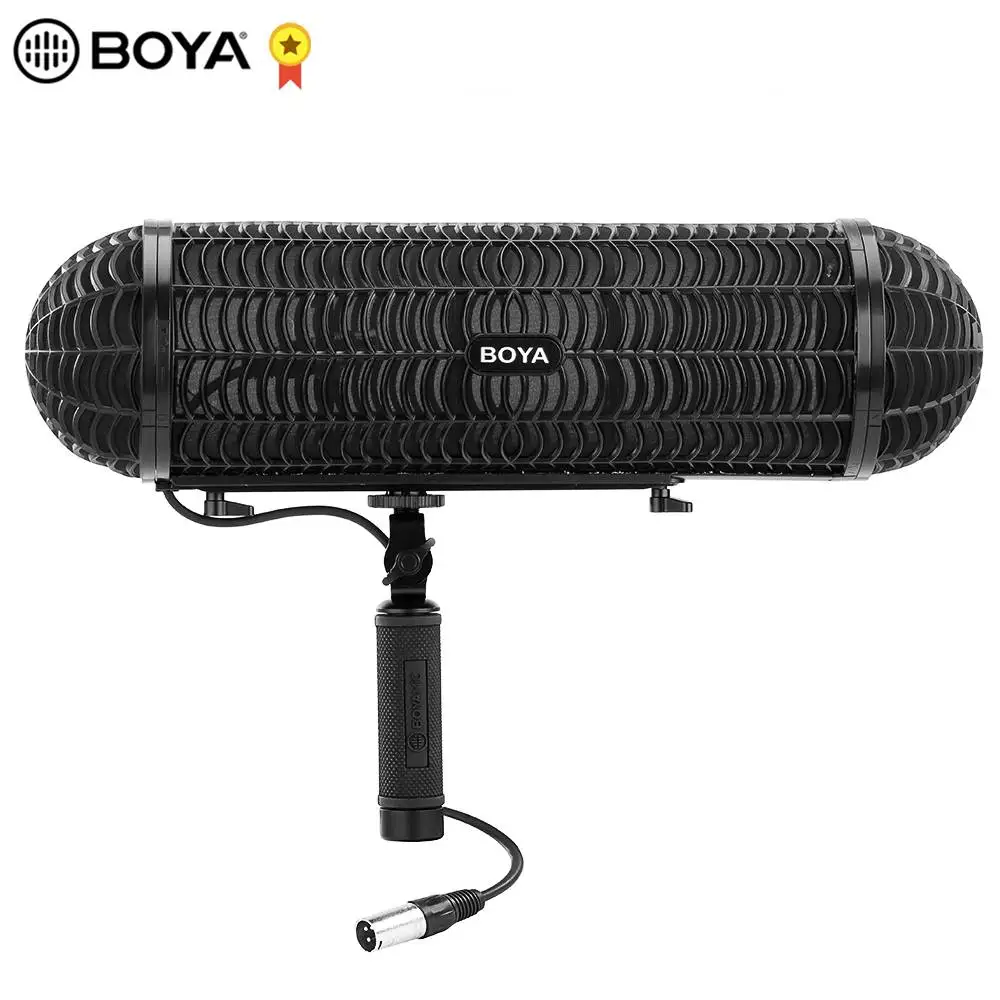 Система подвески BOYA для ветрового стекла с XLR кабелем микрофона диаметром 20 22 мм