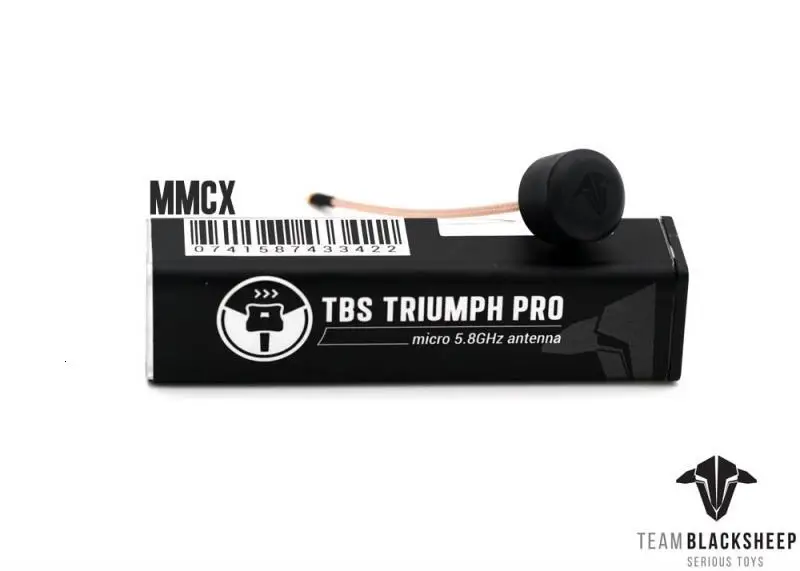 MMCX Оригинальная Tbs Triumph Pro Sma U. fl Ufl Mmcx 90 ° градусов 5,8g Антенна для FPV Racing Drone - Цвет: MMCX
