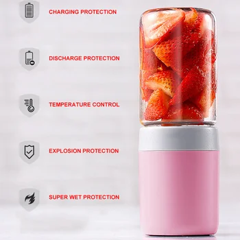 

Portable Electric Juicer Blender Multipurpose Mini USB Rechargeable Juice Mixer Cup DTT88