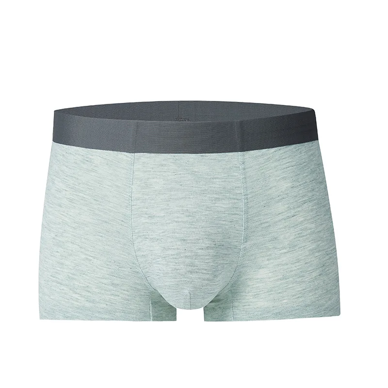 Мужское нижнее белье из бамбукового волокна - Цвет: Light green