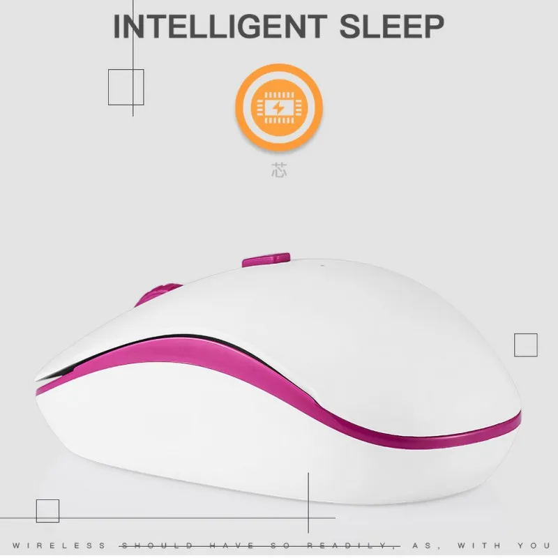 2019Newest Ultra-precise Scroll Wheel 4 Key Gaming Mouse Wireless Mouse Usb Silent Optical Gaming Mouse For Laptop Desktop