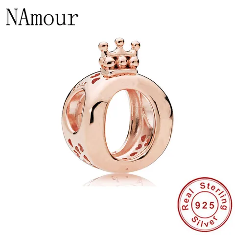 Original Kangaroo freehand heart key lock Bead fit Pandora charms silver 925 Bracelet for women fashion jewelry rose gold