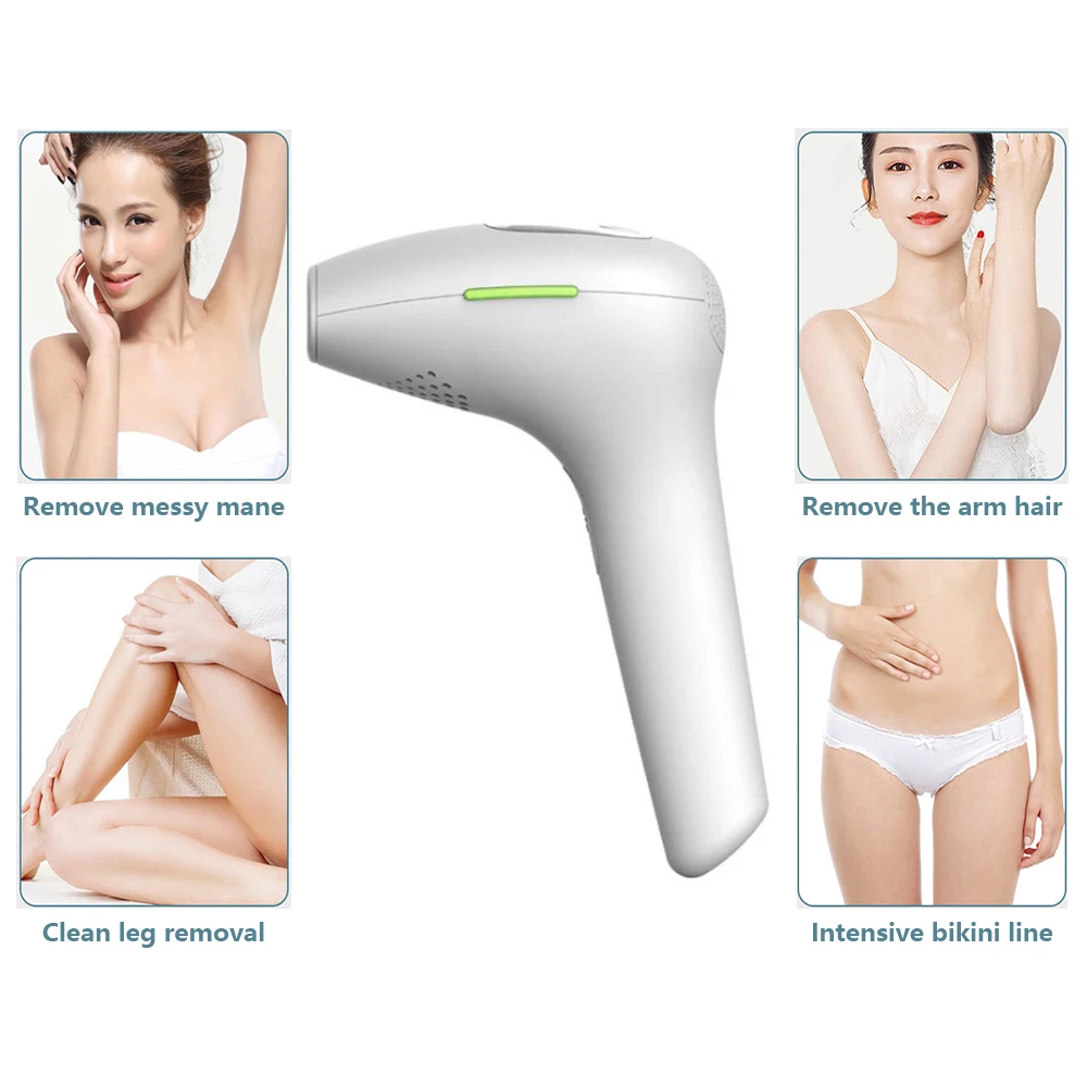 

IPL Laser Epilator 500000 Times Body Leg Bikini Hair Removal LCD Display Photoepilator Permanent Trimmer Electric Depilador 3in1