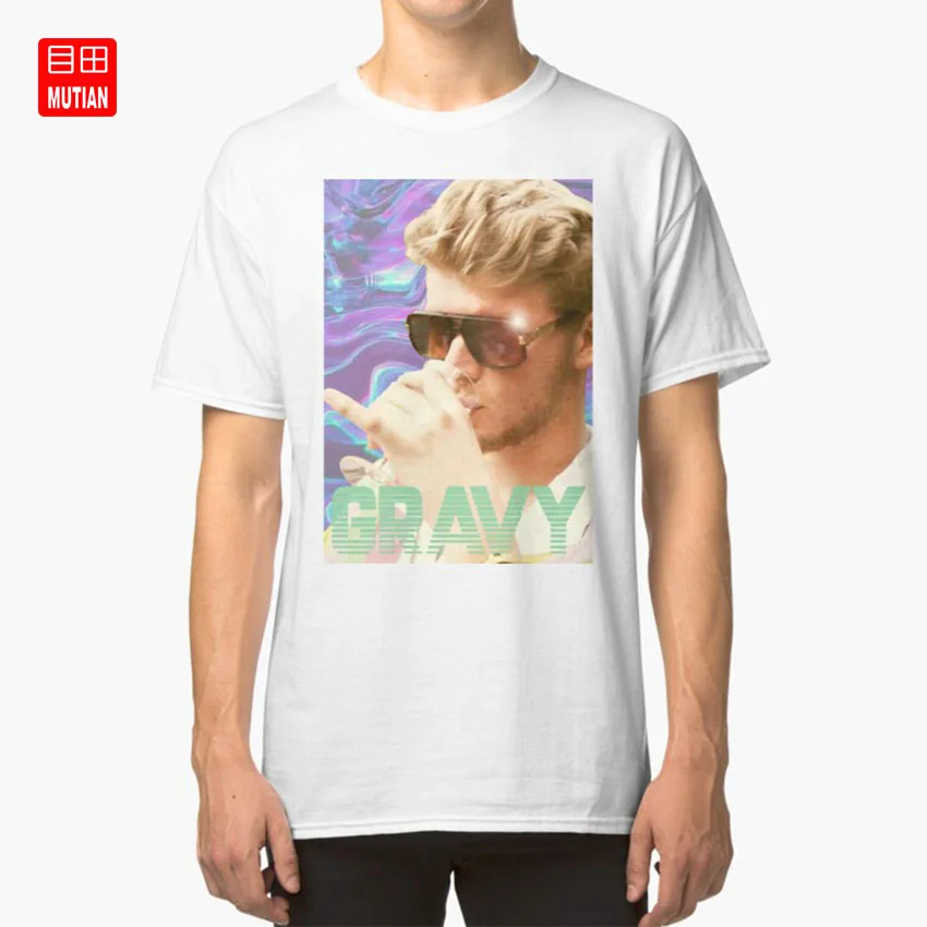 Yung Gravy T-Shirt yung gravy rap aesthetic gang icy whip ice doinks | Мужская одежда