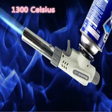 Electronic ignition Fire double adjust 1300 Celsius butane gas torch welding torch gas gun gas welding Can rotate 360 degrees