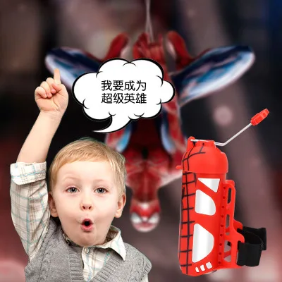

Douyin Celebrity Style Spider-Man Spider Silk Transmitter-Spinneret Hero Returns Spider Silk Gloves Transmitter Toy Sets