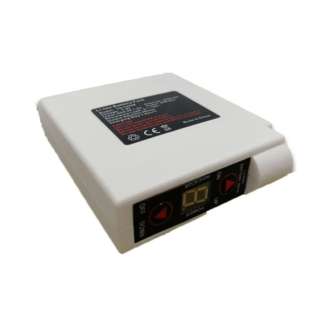 Обслуживание кондиционера литиевая батарея 7,4 V 400mAH охлаждающий вентилятор батарея - Цвет: 4.4AH