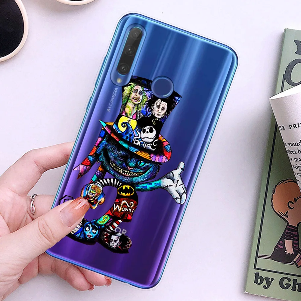 Джокер Минни Ститч marvel для Fundas huawei Honor 9 10 20 Lite Pro 10i 8X 8C 9X Pro Чехол для телефона Coque deadpool оболочка сумки