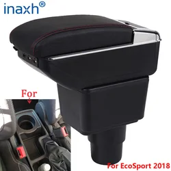 Apoio de braço para ford ecosport caixa de apoio de braço do carro detalhes interiores acessórios do carro retrofit centro caixa de armazenamento console 2018 2021