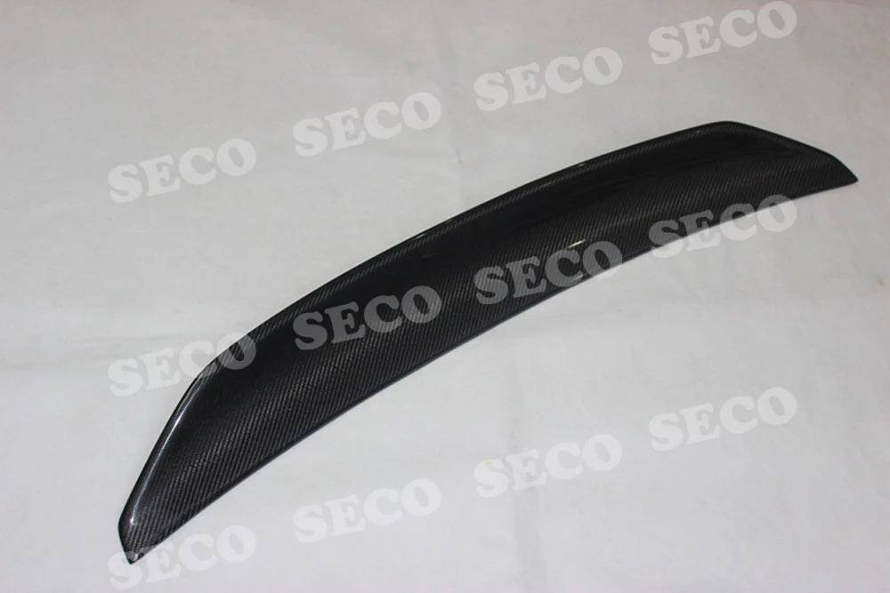 Rear Spoiler Wings Case for Ferrari F12 Berlinetta 2013- Carbon Fiber / FRP DM style Boot Duck Trim sticker Spoiler
