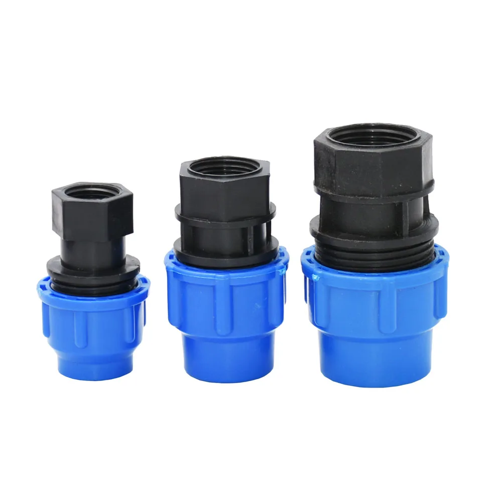 Water Pipe Fittings 20/25/32/40/50mm PE Tube