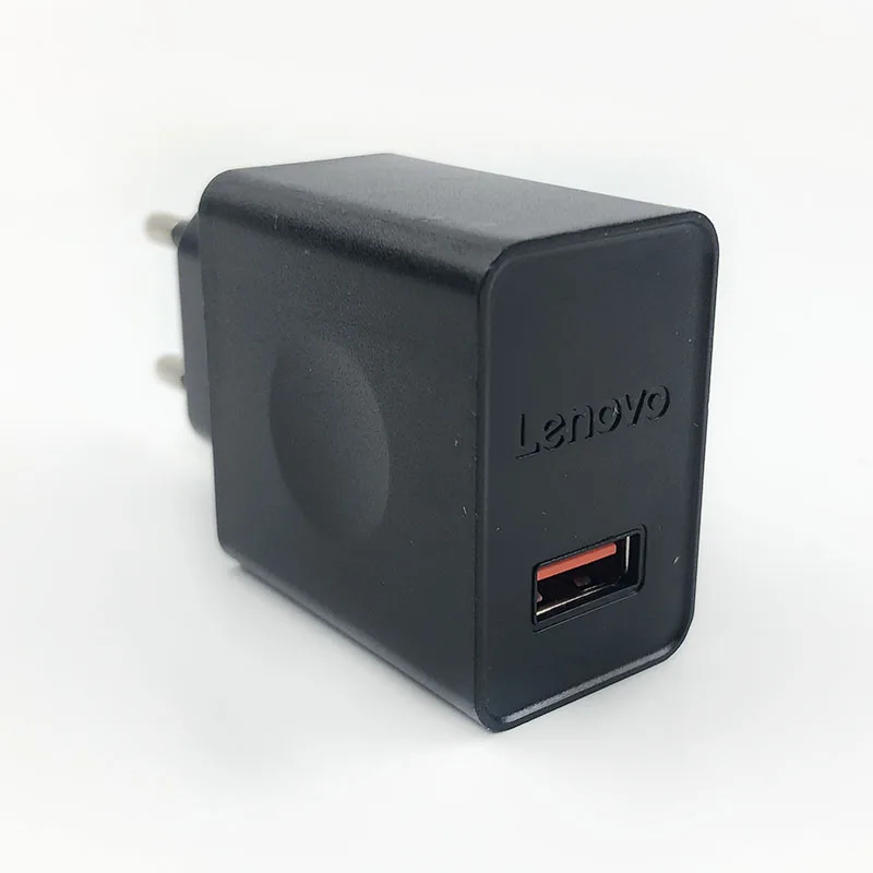 Оригинальный lenovo QC3.0 12V2A ЕС быстрое зарядное устройство быстрый адаптер для USB Тип
