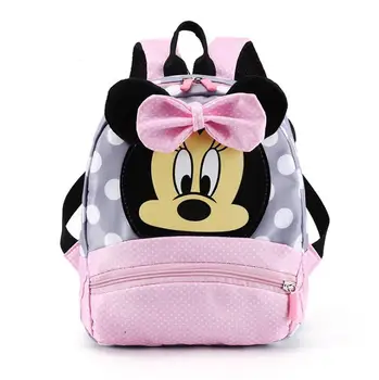 

Kindergarten Children Cartoon Mickey School Bags Kids Minnie Backpack Waterproof Schoolbags Satchel for boys and girls