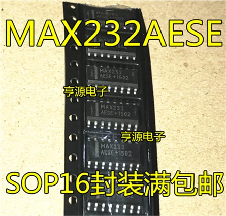 Патч чип трансивера MAX232 MAX232AESE RS-232 SOP16