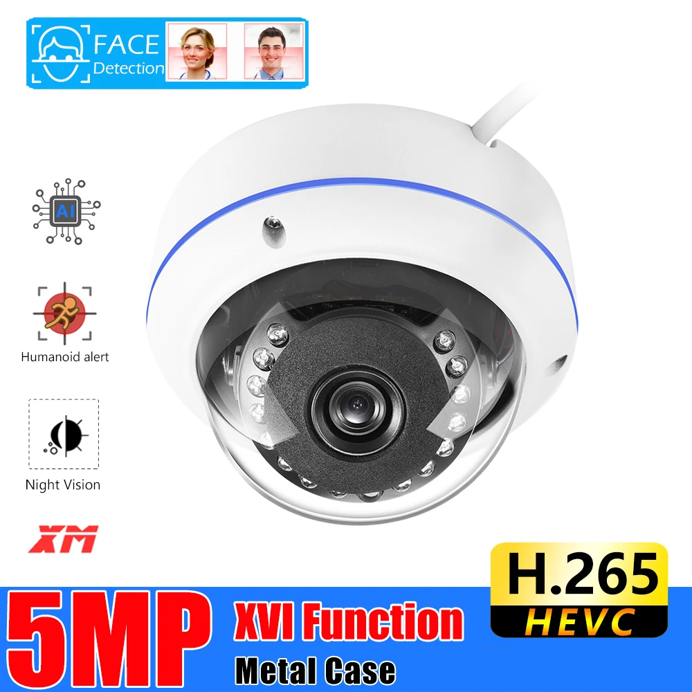 Outdoor Explosion proof Dome Camera 3MP 5MP IP POE Monitor Video Surveillance Security for Home Webcam Protection | Безопасность и