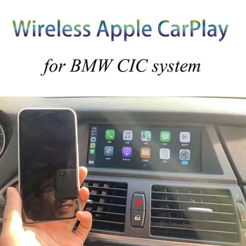 

Wireless Apple Carplay Android auto interface Decoder For BMW Series 1 E87 Series 3 E90 E91 E92 Series 7 F01 F02 CIC System IOS
