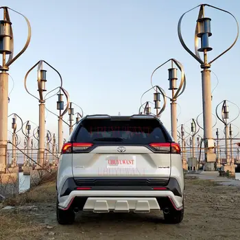 

For 2019- 2020 New Toyota RAV4 New Spoiler High Quality ABS Material Car Resr Wing Lip Spoiler By Primer Color