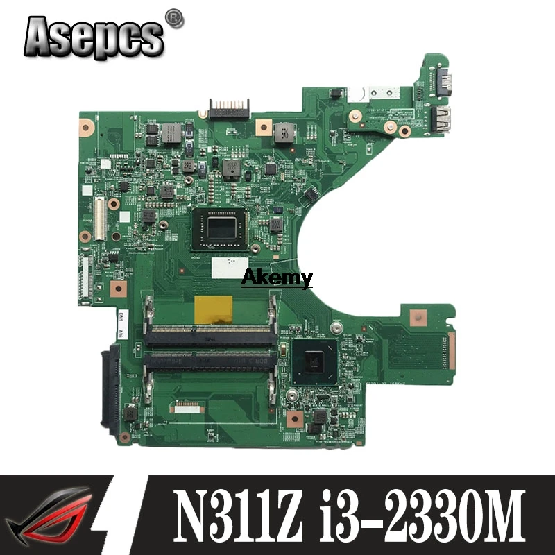 

N311Z motherboard KY69Y 0KY69Y CN-0KY69Y 10321-1 DDR3 48.4ND01.011 I3-2330M For DELL N311Z Laptop Motherboard tested 100% work