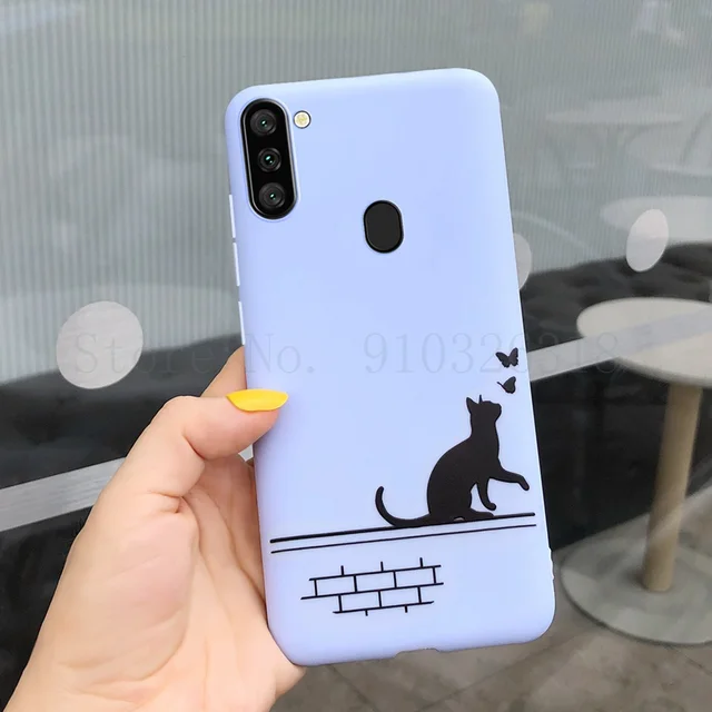 Shockproof Cartoon Silicone Phone Case For Samsung Galaxy A11 A 11 SM-A115F/DS 6.4