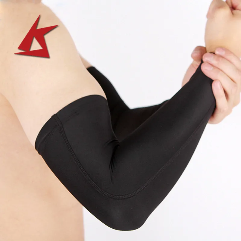 

Ultra-Thin Breathable Nylon Lycra Elbow Guard Sports Barcer Outdoor Basketball Football Volleyball Protective Clothing