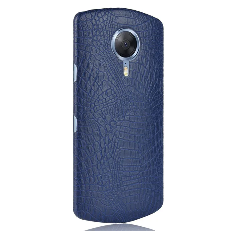 New For Meitu T8 Case MeituT8 Retro Luxury PU Leaather Crocodile Skin Case Hard Cover For Meitu T8 Phone Bag Case - Цвет: Синий
