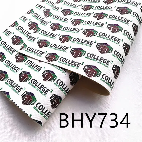 10 шт. A4 20*33 см Школа печати искусственная кожа винил BHY734 - Цвет: BHY734