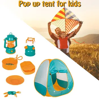 

7PCS Pop Up Play Tent Set Outdoor Beach Educational Game Toys For Children And Parents