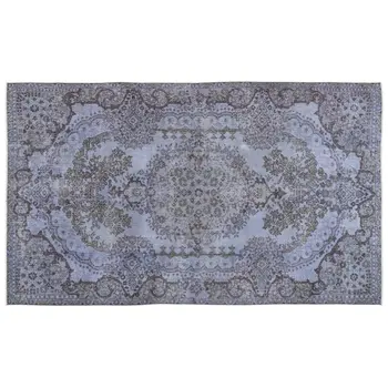 

Handmade Blue Vintage Overdyed Turkish Area Rug 170x287 Cm-5'7''X9'5''