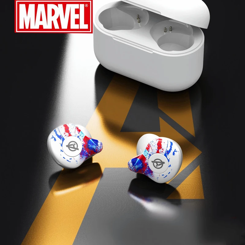 New Marvel the Avenger TWS True wireless Bluetooth headset Iron Man Captain America X12ultra Sports in-ear earphones for iPhone