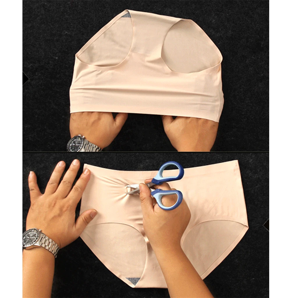 Women's Ice Silk Seamless Panty Hipster Underwear Stretch Bikini Lingerie