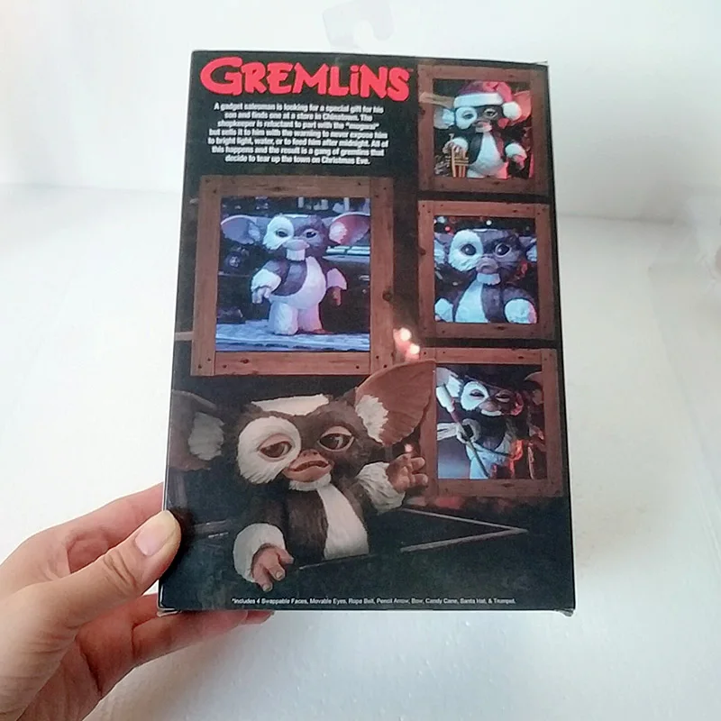18 см NECA фильм Gremlins Рождество издание Gremlins фигурка модель игрушки куклы для подарка