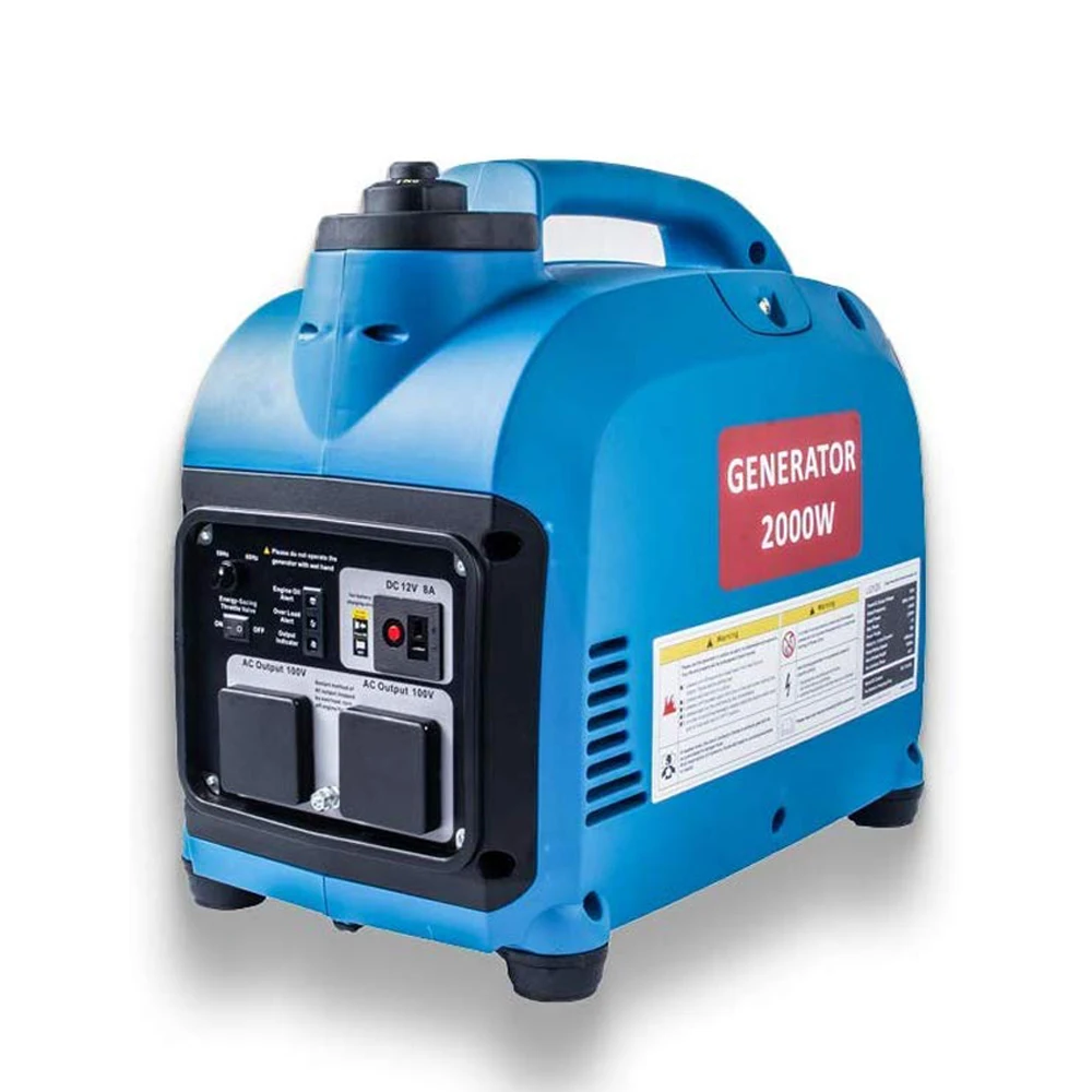 

2.0KW Silent Portable Inverter Generator 58db 4-stroke Camping/Mobile Power Supply Home Storage Battery/Pure Sine Wave 220V 50HZ