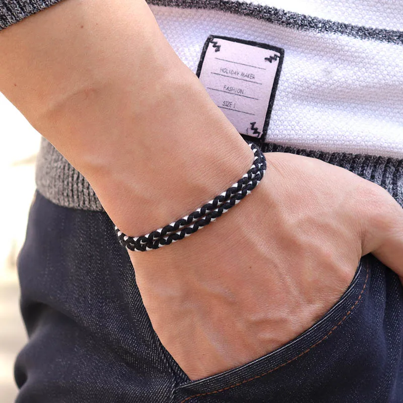 Cotton Rope Bohemian Bracelet for Men and Women