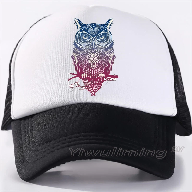 New Brand Owly Potter Baseball Cap Women Men Snapback Mesh Hat Trucker Outdoor Sports Shade Cap Dropshipping - Цвет: 3
