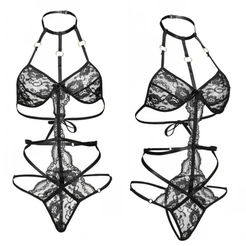 

Temperament and interest clothingThree-point one-piece necktie sexy lingerie adjustable quick sale hot style one-piece underwear