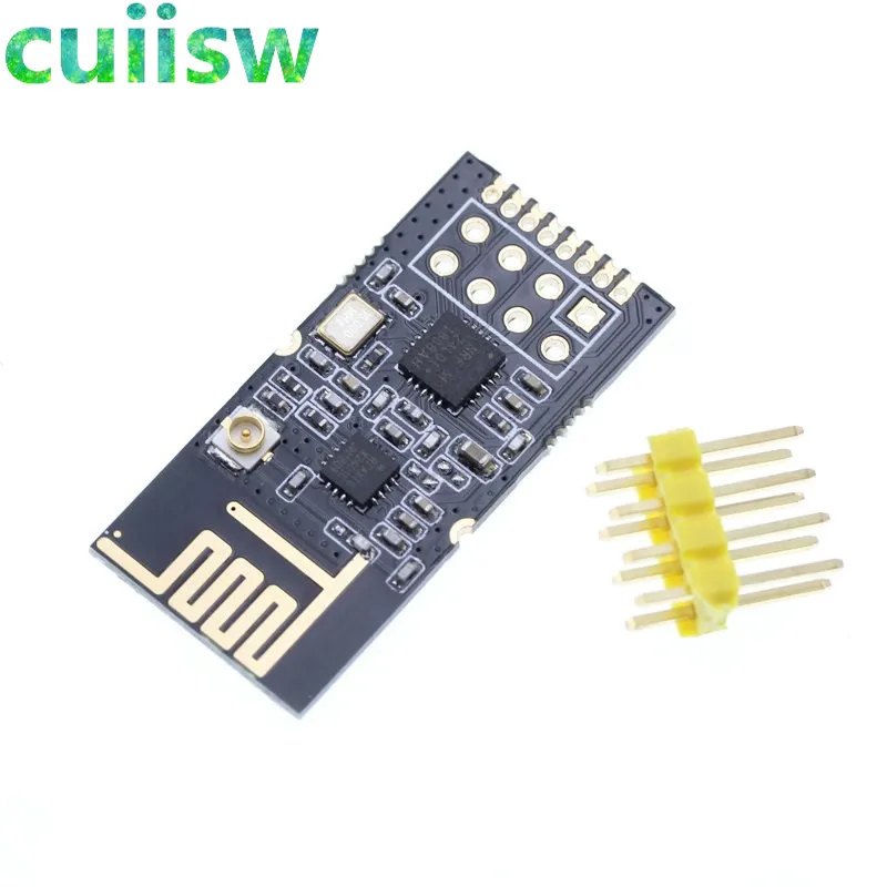 2,4G SMD NRF24L01 1100 м дальние NRF24L01+ PA+ LNA SMD беспроводные модули 1100 м - Цвет: GT-24  SMD