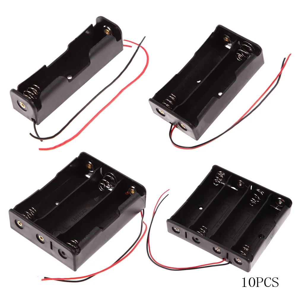 Case Container Battery-Holder Storage-Box Power-Bank 18650 Rechargeable ALLOYSEED 1x2x