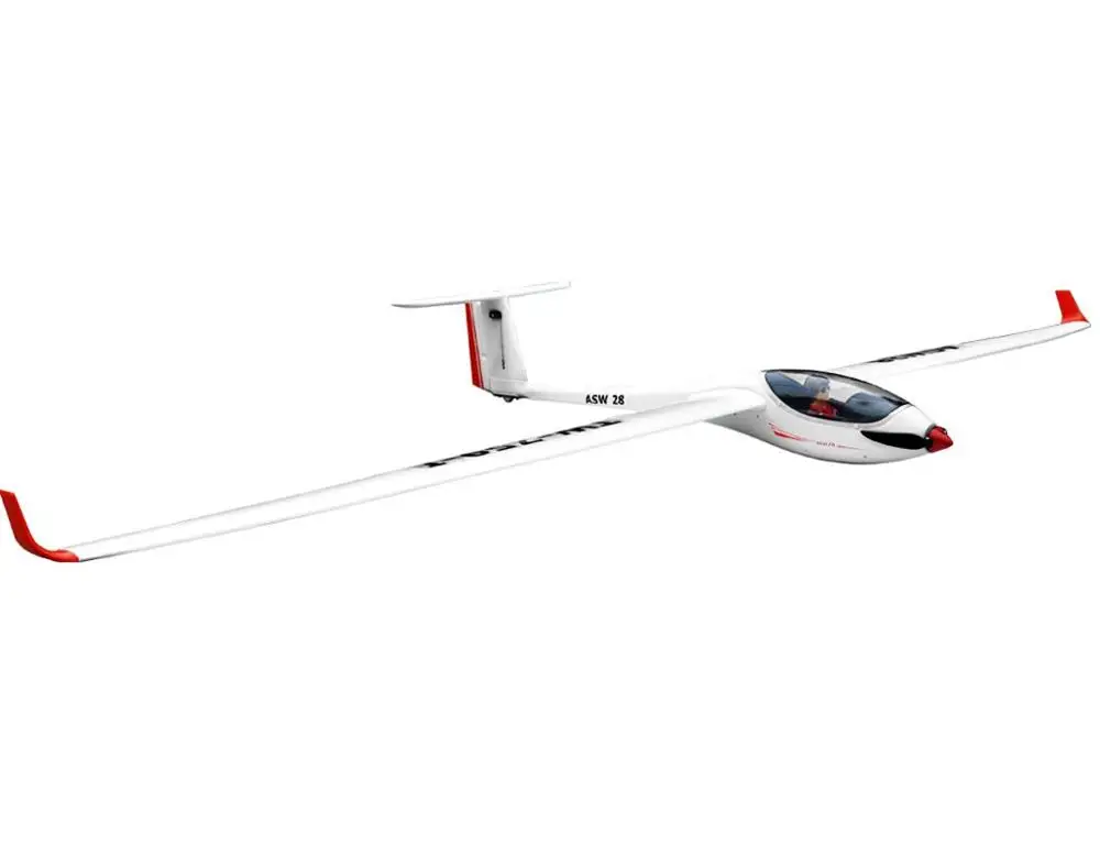 볼란텍스 ASW28 ASW-28 759-1 2.4Ghz 4채널 무선 조종 2540mm 날개폭 EPO RC 세일플레인 글라이더 비행기 모델 (PNP 또는 KIT)