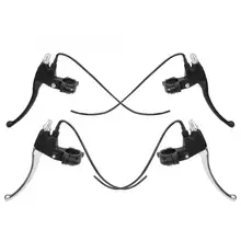 1 пара электрических велосипедов E-Bike задний тормозной рычаг E-Рычаг стояночного тормоза велосипеда рукоятки в сборе аксессуары для E-bike