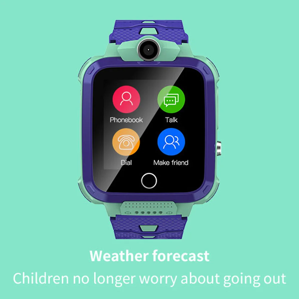 New 4G Wifi+LBS+GPS TrackerAndriod 6.0 RAM 2GB ROM 4GB Kids Child Students Gifts Smart Watch Phone