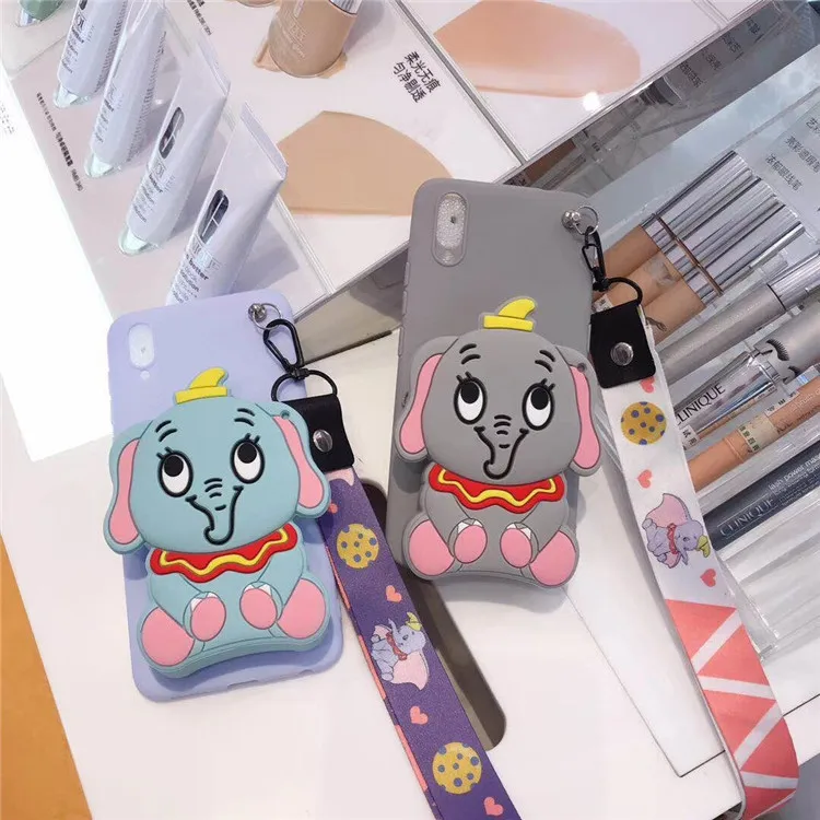Милый 3D кошелек дизайн кошка чехол для Huawei P10 селфи P10 Plus P9 Lite mini P9 Plus животные Свинья мягкий чехол из ТПУ