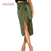 Летняя Сексуальная леопардовая Полосатая юбка с поясом, Женская облегающая юбка для вечеринки, Vestidos De Fiesta De Noche