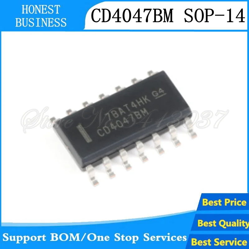 10 шт.-50 шт./лот CD4047BM96 CD4047BM CD4047 SOP14 SOP-14 моностабильный мультивибратор новый